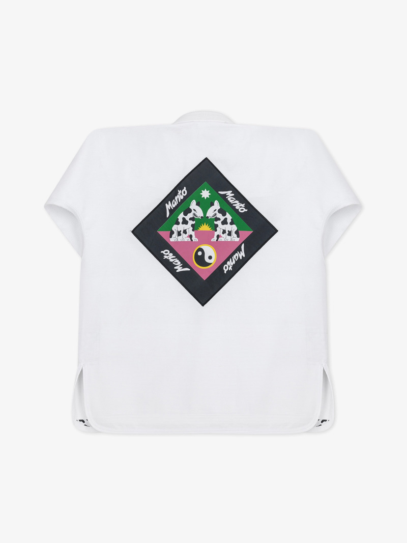 MANTO Dogs BJJ Gi - white